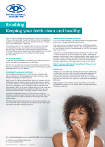 Dental Health Week Brushing