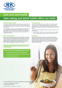 Dental Health Week Diet and Oral Health