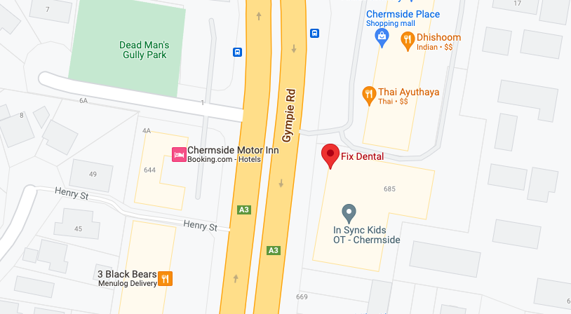 Fix Dental Chermside Map